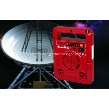 New Solar Radio Cassette With Display Portable Speaker